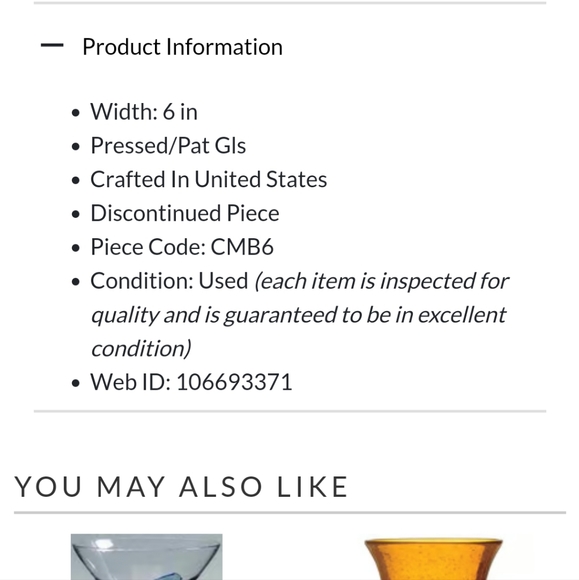 Fire king 6" peach blossom 6" mixing bowl set of 2 - Picture 11 of 11